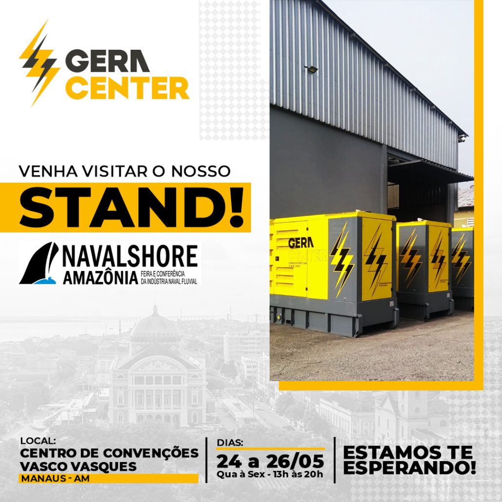 Geracenter participa em Evento . Visite o nosso Stand na Amazônia!